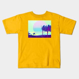 Vaporwave 3k Kids T-Shirt